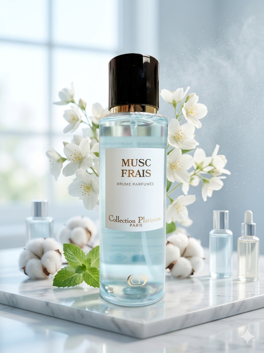 Brume Musc frais 250ml 🩵