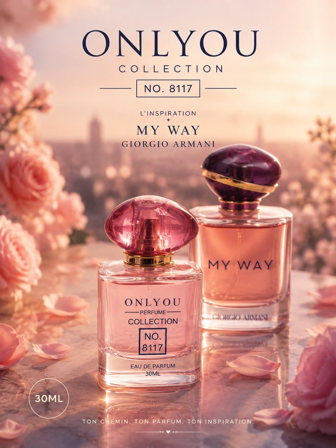 Parfum only you 30ml / Inspiration de My Way – Giorgio Armani