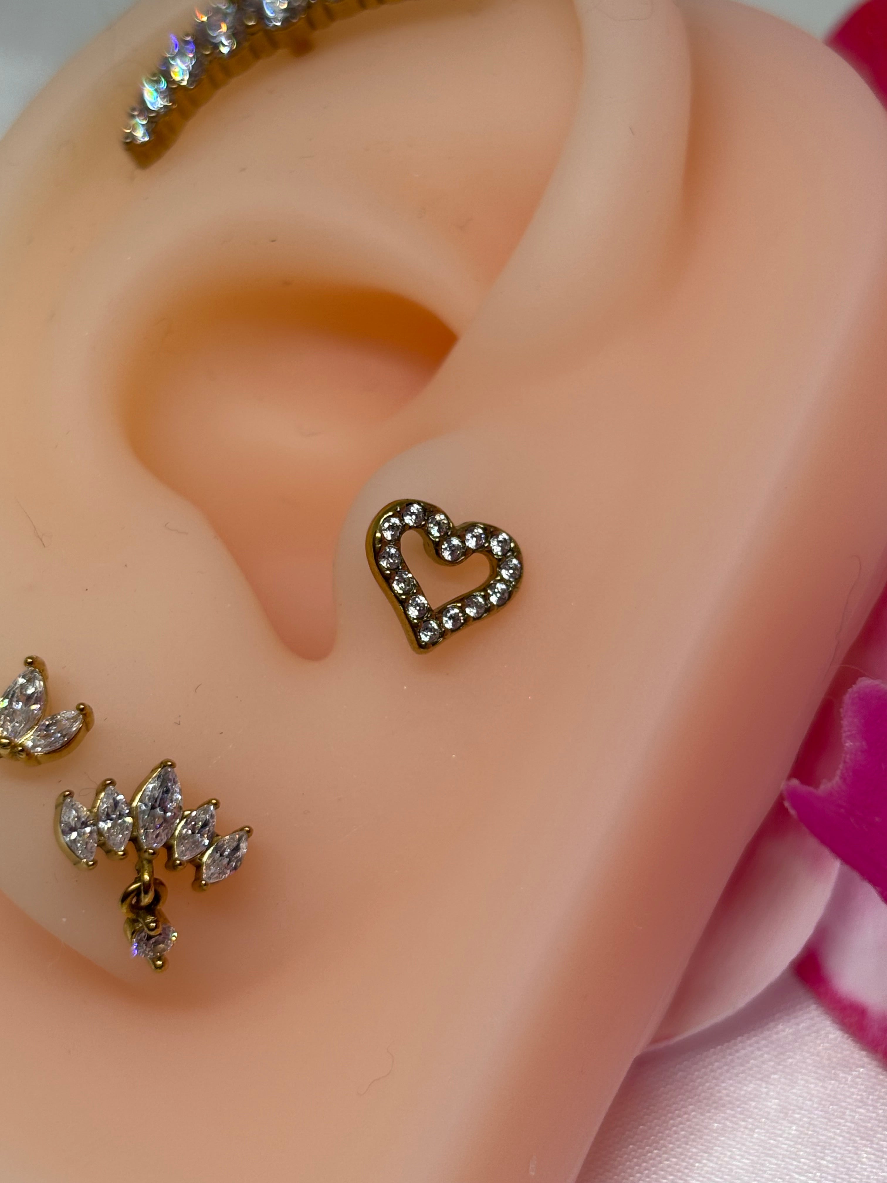 Piercing cœur