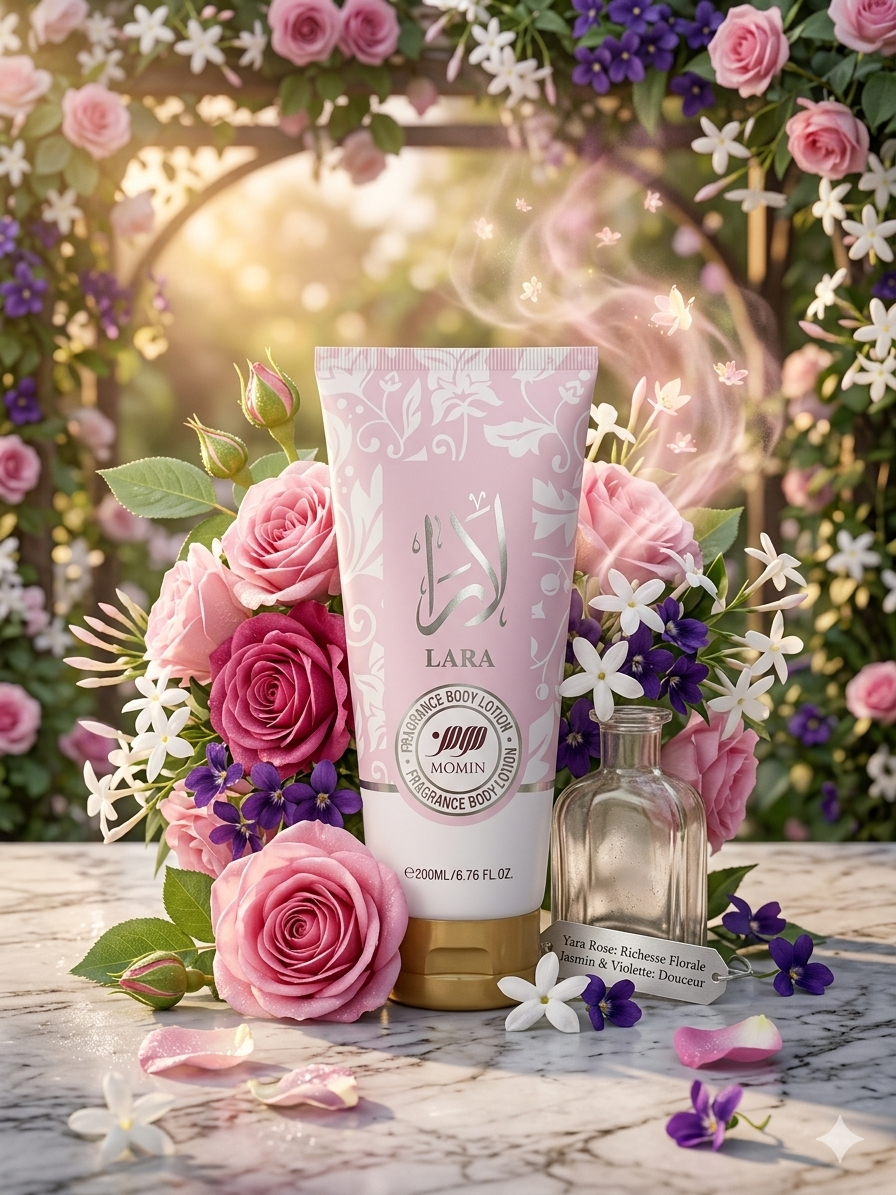 Crème corps - yara rose 200ml