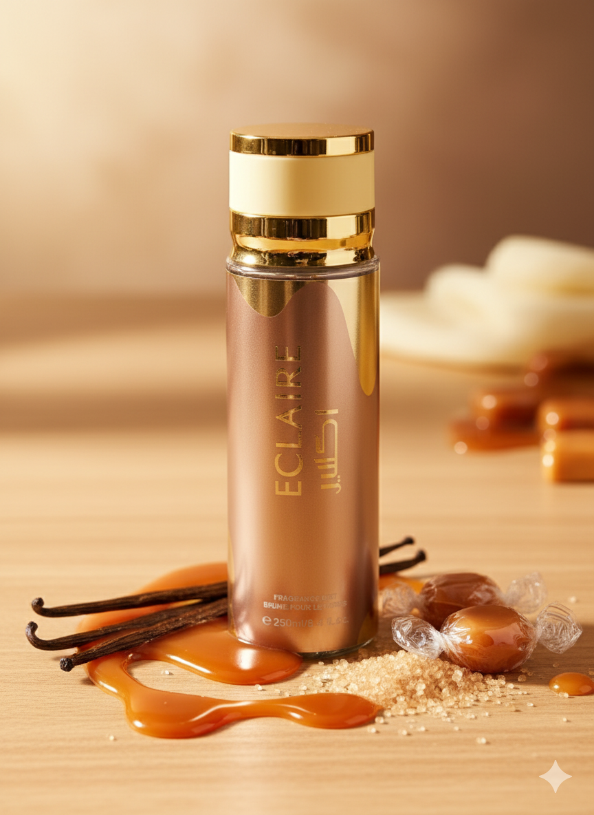 Brume corps et cheveux - vanille caramel