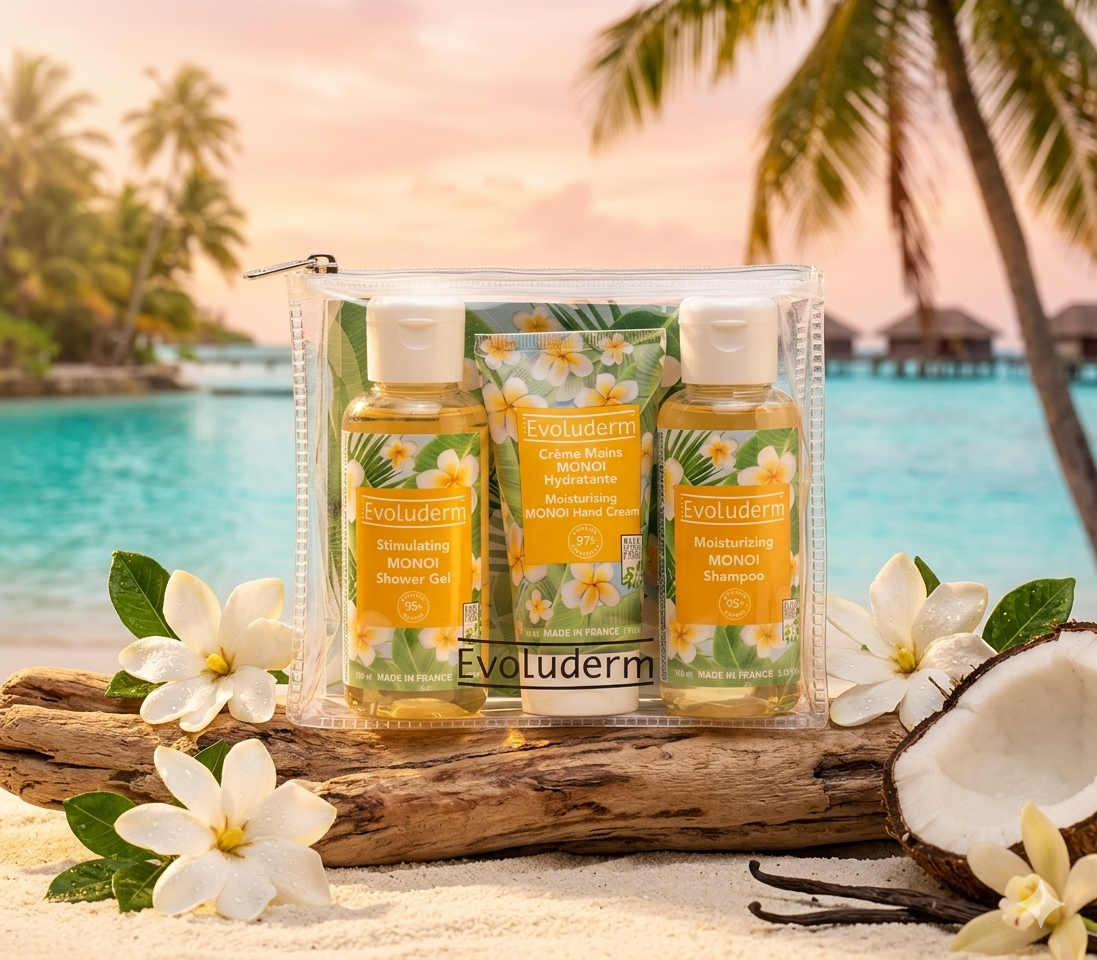 Coffret Évasion au Monoï 🌴 ☀️