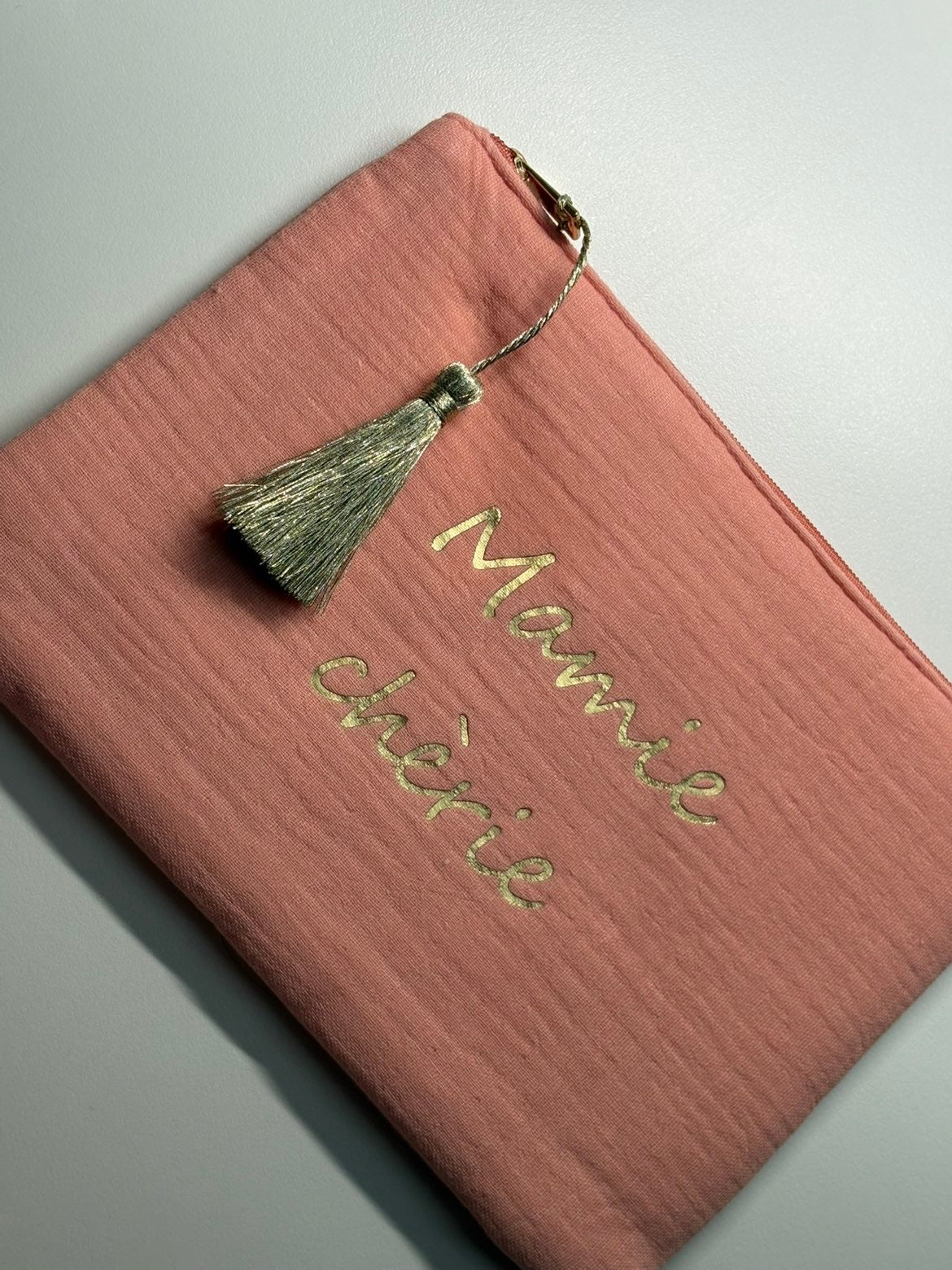 Pochette « mamie chérie » 💗