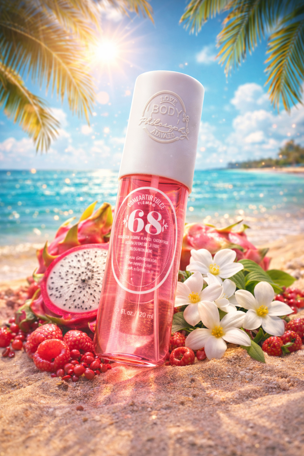 Brume Corps – N°68 Jasmin du Brésil & Fruit du Dragon 🌸🐉 (90 ml)