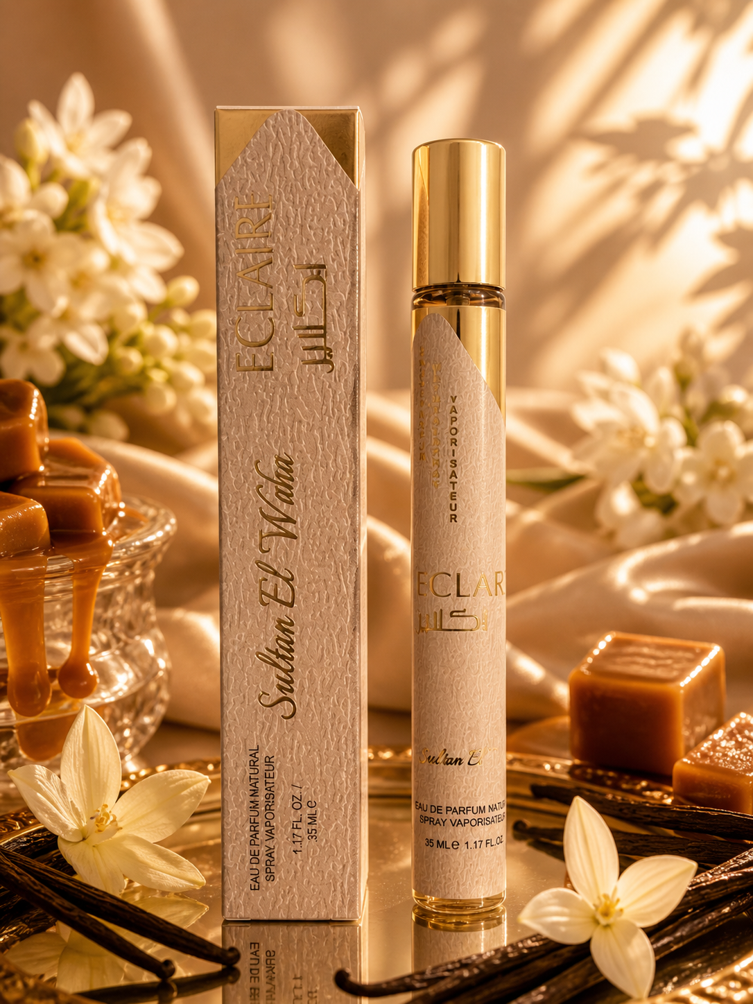 Parfum de poche / éclair vanille-caramel 35ml