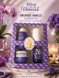 Coffret N•59 / orchidée vanille & violette 🪻💜