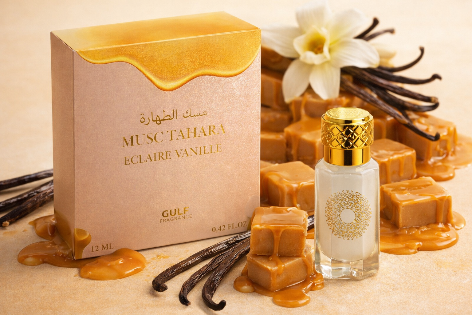 Musc intime éclair / vanille caramel 12ml