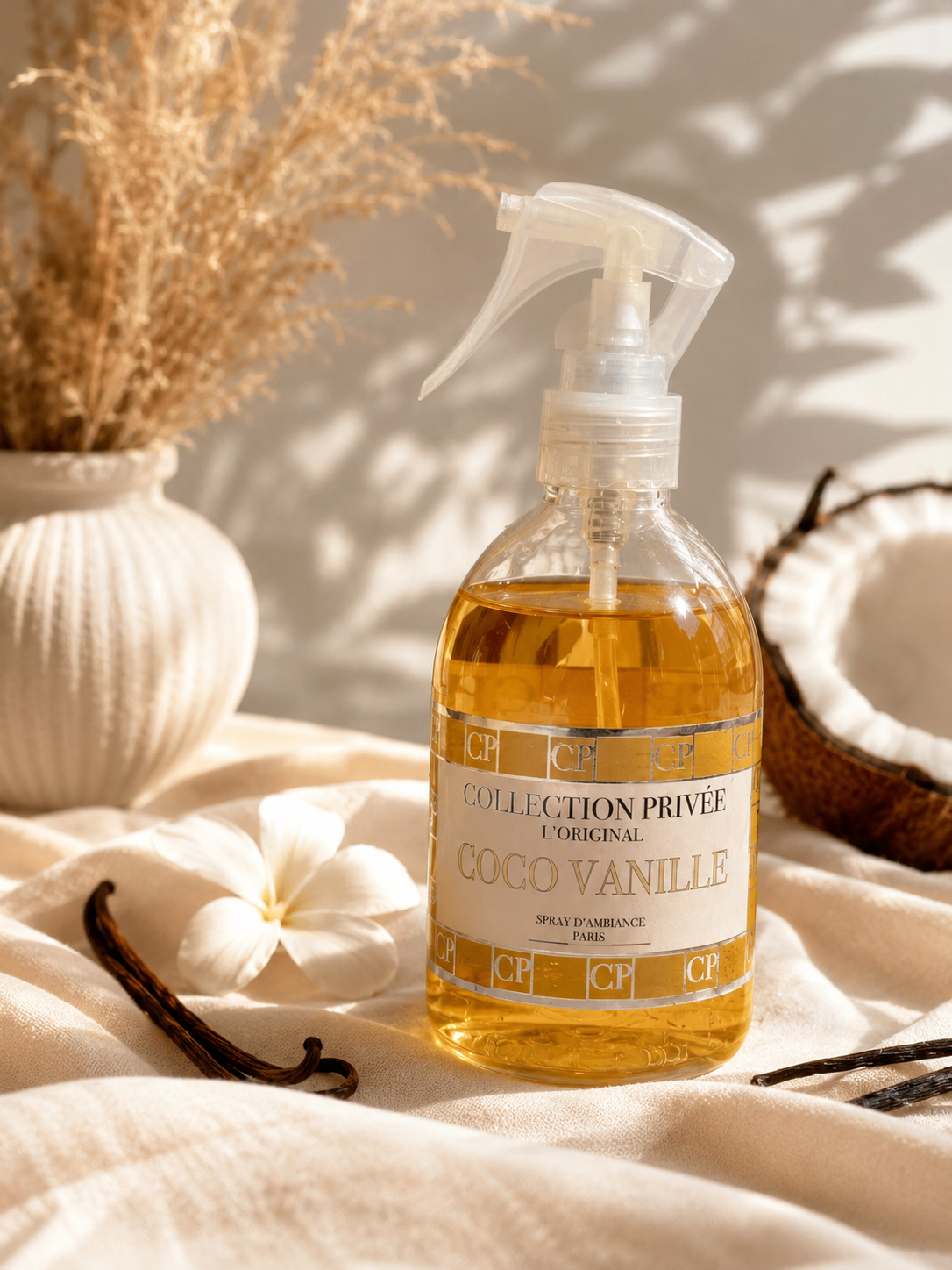 Spray Textile Coco Vanille – 250 ml 🥥✨